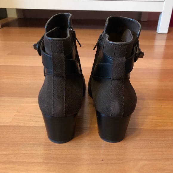 Coach Leather Ankle Boots - Picture 4 of 5